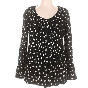 Spense XL Long-Sleeve Button-Down Shirt w/Pockets